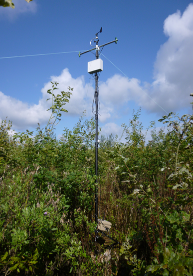 Bodengestütztes Sensorsystem; Foto: Hannes Mollenhauer